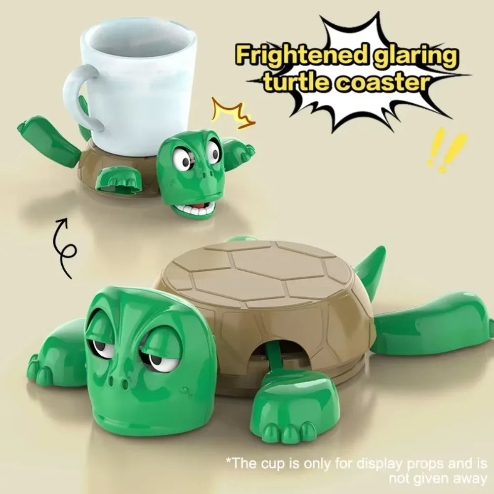 Add a Splash of Fun to Your Coffee Breaks with the Quirky 3D Printed Turtle Coaster - A Stress-Relieving, Eco-Friendly Decor Piece!